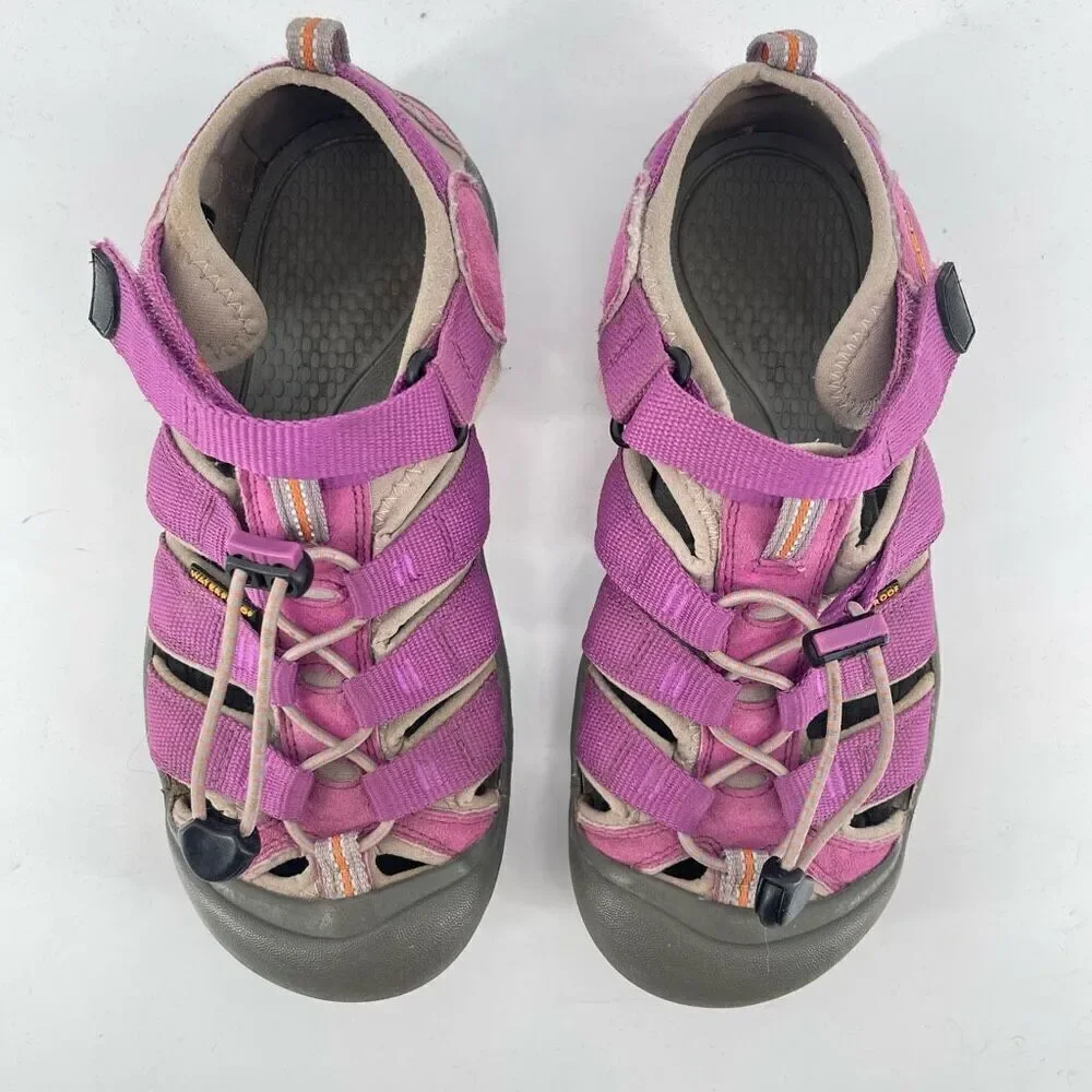 Keen Newport H2 Youth Sport Sandals – Purple Waterproof Hiking Size 4 (#1006571)